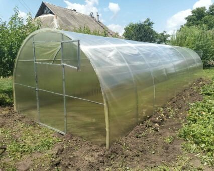 Теплиця Вінничанка 3x8 метра (поликарбонат)